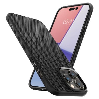 10. Spigen Liquid Air iPhone 14 Pro Case - Matte Black