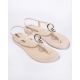 3. Ipanema Sandal Class women's flip-flop sandals beige with gold