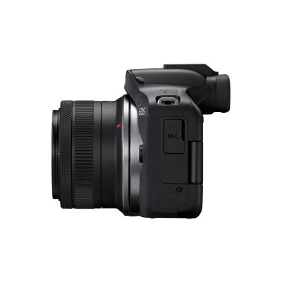 18. Canon EOS R50, Black + RF-S 18-45mm F4.5-6.3 IS STM Kit Mirrorless camera 24.2 MP CMOS 6000 x 4000 px Black