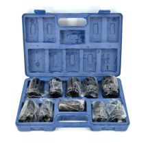 Impact socket set 1" 10-piece 17-41mm /SILVER