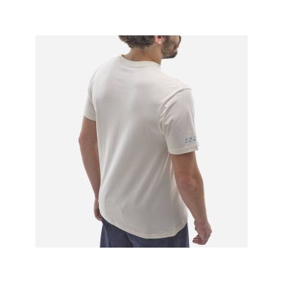 4. MILLET Men's T-Shirt Cdg Chamonix Logo Ts Ss M Beige