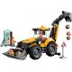 3. LEGO City 60480 - Yellow Backhoe Loader