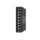 LevelOne Hilbt Industrial GB/SL Switch 8-port IP30+DIN 1Gbps