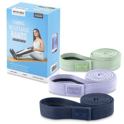 11. Set of 3 Spokey COTI FLEX SET fabric resistance bands