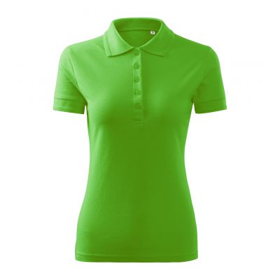 2. Malfini Pique Polo Free W MLI-F1092 green apple polo shirt