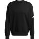 8. Men's adidas Essentials Loose Fit 3 Bar Logo Sweatshirt Black JF3542