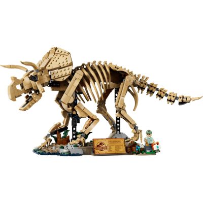 3. LEGO Jurassic World 77985 - Dinosaur Skeletons: Triceratops
