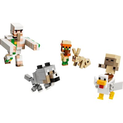 3. LEGO Minecraft 21592 - Chicken Rider Desert Attack
