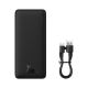 14. Baseus Airpow Fast Charge 20W 30000mAh Power Bank with USB-C - USB-C 30cm Cable - Black