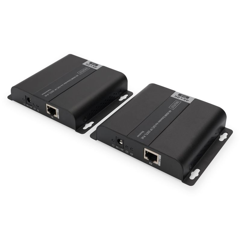 16. HDMI Extender IP/Cat.5/6/7 120m 4K 30Hz UHD PoEHDCP 1.4 IR audio (kit)