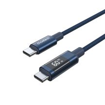 PD60W USB-C to USB-C Digital Display 1.2m Nylon Cable - blue
