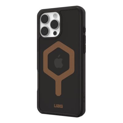 4. UAG Plyo Magsafe - protective case for iPhone 16 Pro Max compatible with MagSafe (black/bronze)