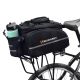 3. Wozinsky large bike rack bag 35l + rain cover black (WBB19BK)