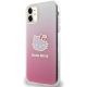 2. Hello Kitty IML Gradient Electrop Kitty Head Case for iPhone 11 / Xr - Pink