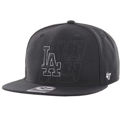 47 Brand Los Angeles Dodgers No Shot 47 Captain B-NSHOT12WBP-BKD Cap