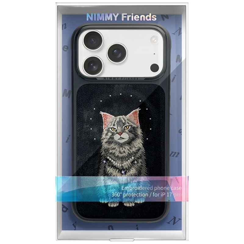7. Nimmy Lucky Fashion Cat MagSafe case for iPhone 17 Pro Max - black
