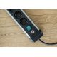 4. Brennenstuhl 1391030000 3 m power strip 10 x network sockets Indoor Black, Silver