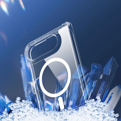 9. Dux Ducis Clin Mag iPhone Duo Case Compatible with MagSafe - Transparent