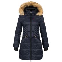 Women's PARKA Geographical Norway ABEILLE NAVY DISTRI LADY 2601 DBC NAVY (WY4593F/GN-MARINE)