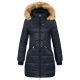Women's PARKA Geographical Norway ABEILLE NAVY DISTRI LADY 2601 DBC NAVY (WY4593F/GN-MARINE)