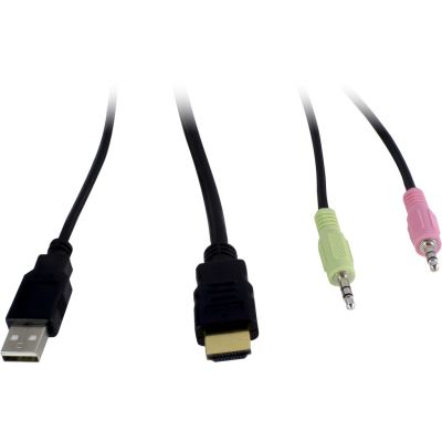 4. Inter-Tech AS-42HA HDMI KVM Switch Black