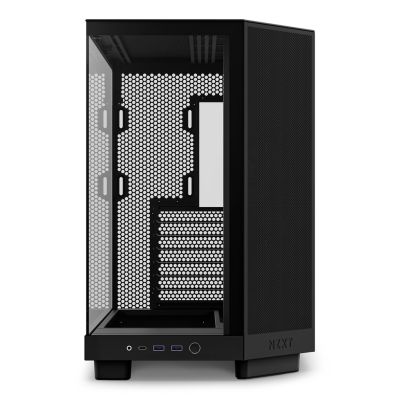 17. NZXT H6 FLOW MIDI TOWER COMPUTER CASE WITH WINDOW BLACK