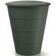 RAINWATER TANK SMOOTH 210L FOREST GREEN
