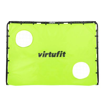18. VIRTUFIT FOOTBALL GOAL WITH SHOOTING MAT - 215 X 150 CM