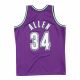 2. Mitchell & Ness Swingman Jersey NBA Milwaukee Bucks Ray Allen - SMJYAC18014-MBUPURP00RAL