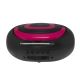 6. Denver TCL-212BT PINK portable CD player black, pink
