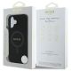 8. Guess Saffiano Classic Logo MagSafe case for iPhone 16 - black