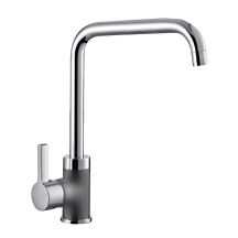 PYRAMIS SILVIO DUO faucet, granite, grey concrete