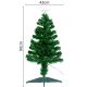 5. DECORATIVE FIBER OPTIC CHRISTMAS TREE MULTICOLOR 90CM