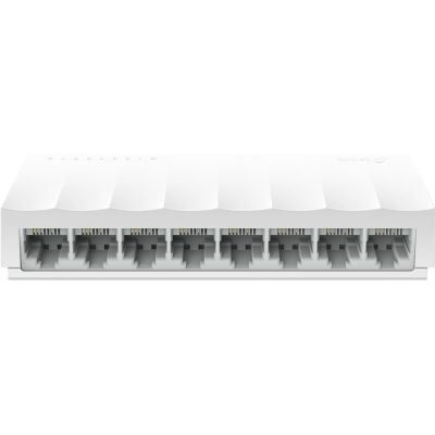 Switch TP-LINK TL-LS1008 Quantity 8 RJ45 ports 10/100 Mb/s (auto-negotiation of connection speeds, auto MDI/MDIX)