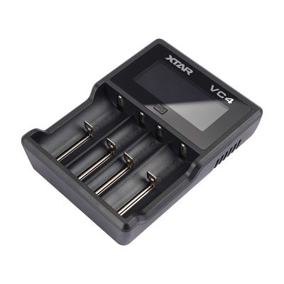 XTAR CHARGER FOR CYLINDRICAL LI-ION VC4 BATTERIES