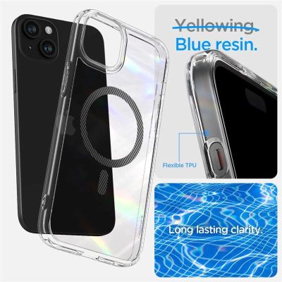 3. Spigen Ultra Hybrid MagSafe case for iPhone 15 Plus - carbon