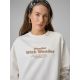 5. Women's oversize sweatshirt without hood 4F 4FRSS26TSWSF2993-11S
