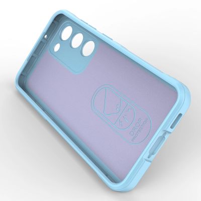21. Magic Shield Case for Samsung Galaxy S23+ flexible armored cover blue