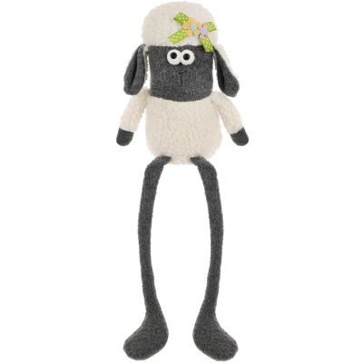 14. SITTING SHEEP 18CM SPRING DECORATION