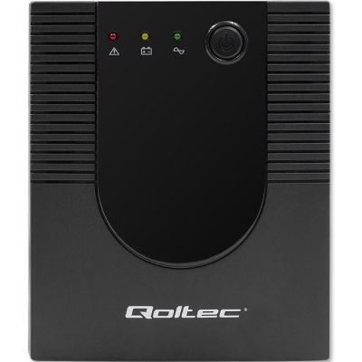 9. Qoltec 53777 UPS line-interactive technology 2 kVA 1200 W 4 x power sockets