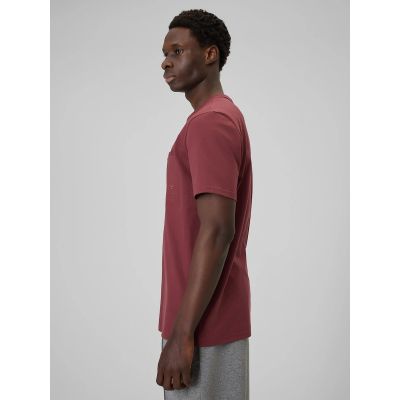 6. Men's regular plain T-shirt 4F 4FRSS26TTSHM3637-60S