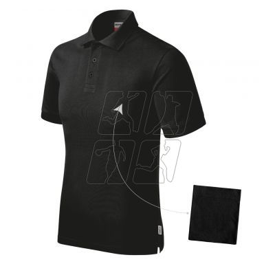 2. Men's Resist Heavy Polo Shirt (Black 01 (brand label))