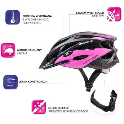 42. Meteor MV29 Unrest 24700-24702 Bicycle Helmet
