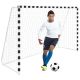 8. FOOTBALL GOAL WITH NET 300x200x100CM ENERO