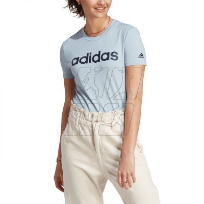 2. adidas Loungewear Essentials Slim Logo Tee adidas W IM2832