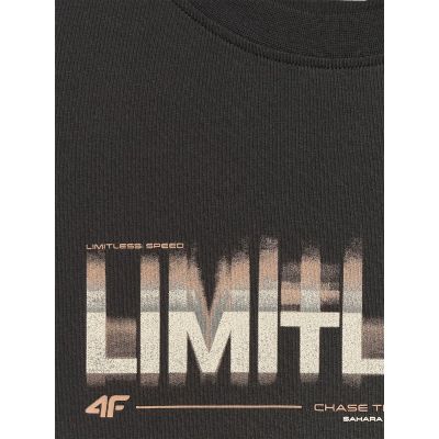 6. Men's regular printed T-shirt 4F 4FRSS26TTSHM4227-20S