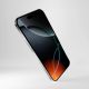 5. Puro Flexible Glass D3O Hybrid Glass with Black Frame for iPhone 16 Pro