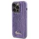 2. Guess Sequin Script Metal case for iPhone 15 Pro Max - purple