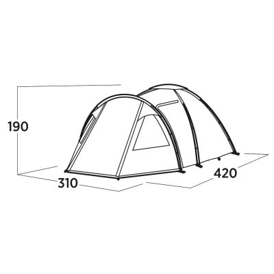 5. Easy Camp Kinn 5 5-person tent