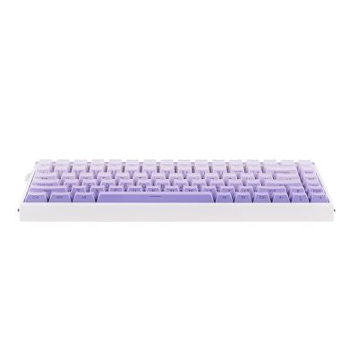 13. gasket HERO84 HE keyboard White+Purple+Gradient+LIGHT JadeKing switch RGB AULA